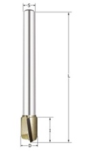 Фреза под петли с отрицательным углом (длинная серия) "Рапира" D=12x14x82 S=8 ARDEN купить в Новосибирске - rodan.ru