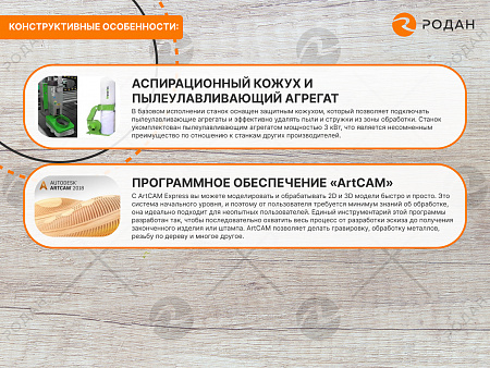 Фрезерный станок с ЧПУ по дереву WoodTec H 2030L