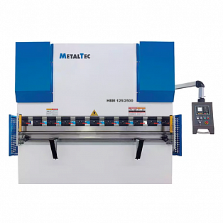 Гидравлический листогибочный пресс MetalTec HBM 125/2500 (Е22, инвертор заднего упора) купить в Новосибирске - rodan.ru