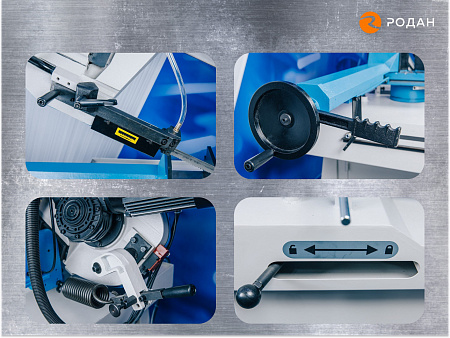 Ручной ленточнопильный станок для резки металла MetalTec BS 250 FHЕ