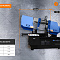 Полуавтоматический ленточнопильный станок для резки металла MetalTec BS 380 FH
