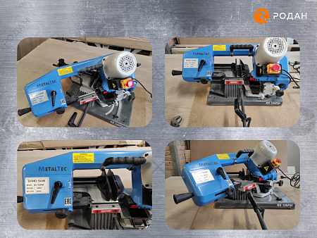 Ручной ленточнопильный станок для резки металла MetalTec BS 100 FM