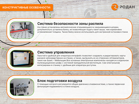 Форматно-раскроечный центр с ЧПУ WoodTec WS-330C