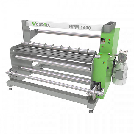 Станок для резки рулонных материалов с перемоткой WoodTec RPM 1400 купить в Новосибирске - rodan.ru
