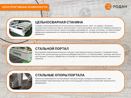 Фрезерно-гравировальный станок с ЧПУ WoodTec CH-1325