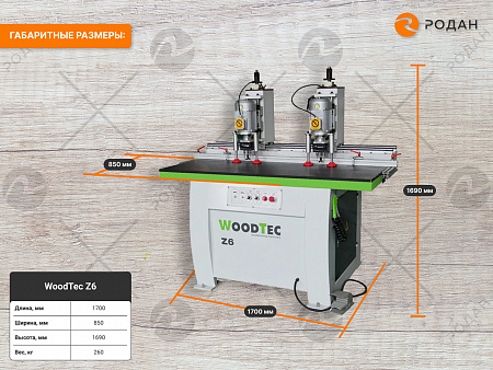 Станок сверлильно-присадочный под петли WoodTec Z6