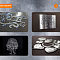 MetalTec 1530B (1500W) оптоволоконный лазерный станок для резки металла