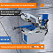 Полуавтоматический ленточнопильный станок для резки металла MetalTec BS 270 SA
